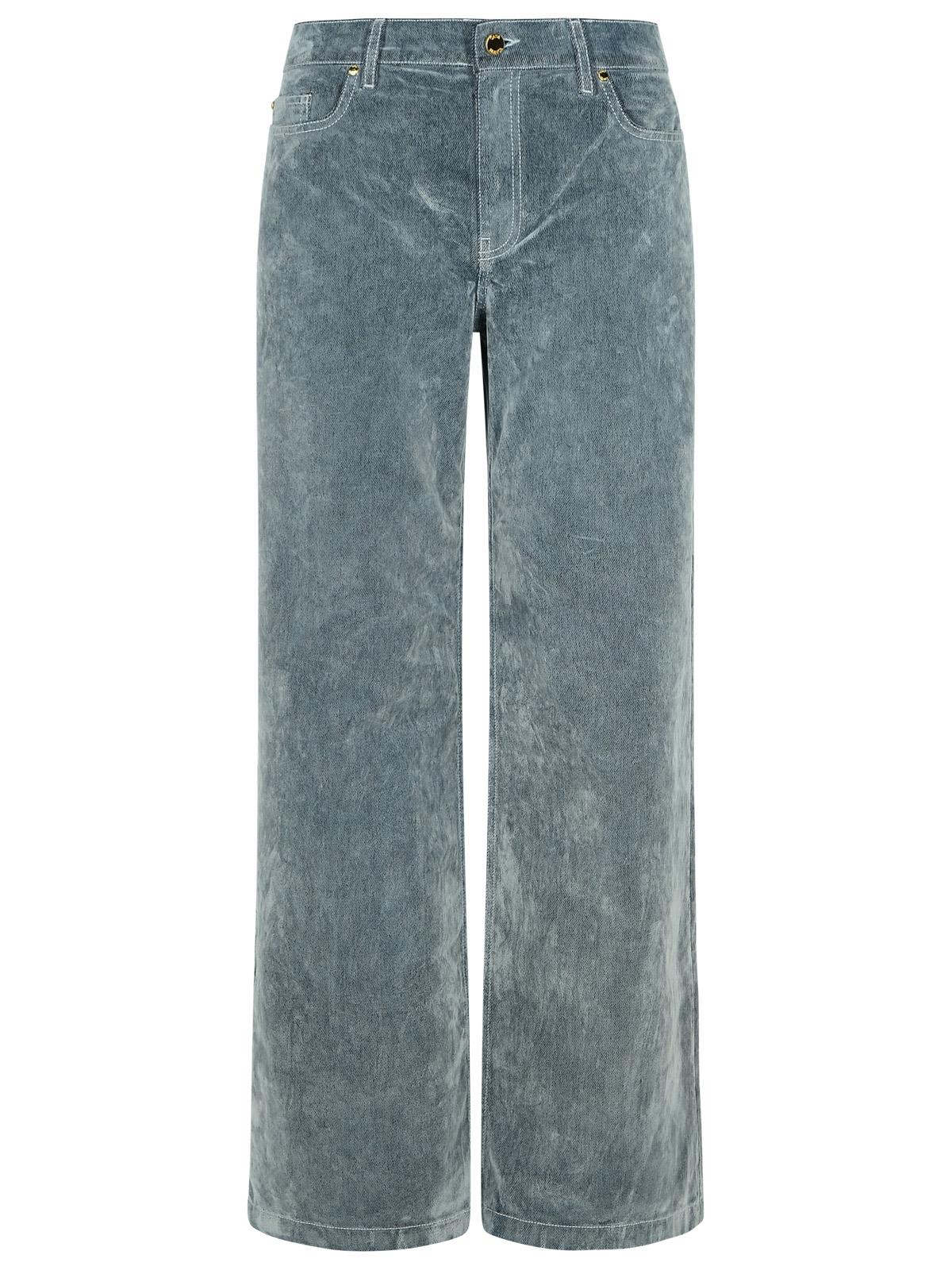 Casablanca Light Blue Cotton Blend Jeans Women by Luosophy