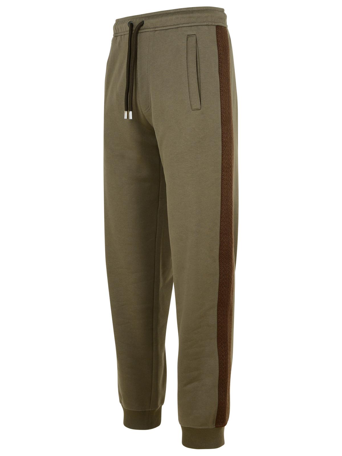 Lanvin Brown Cotton Jogger Pants Men by Luosophy