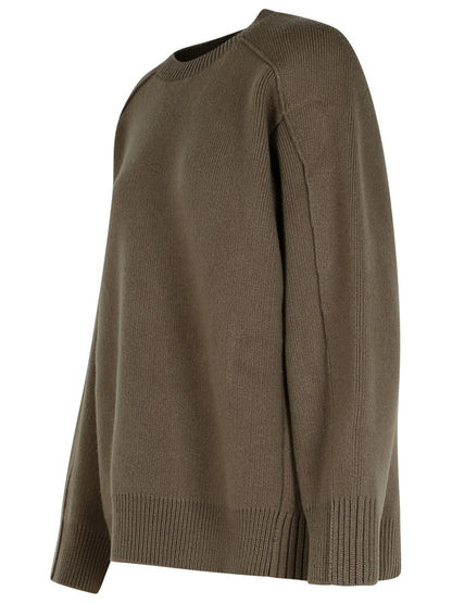 Lanvin Beige Wool Blend Sweater Women by Luosophy
