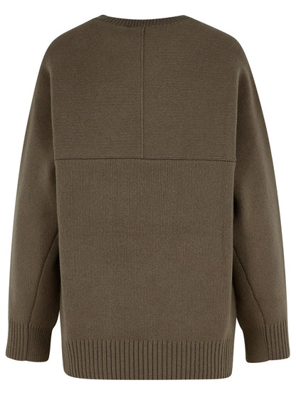 Lanvin Beige Wool Blend Sweater Women by Luosophy