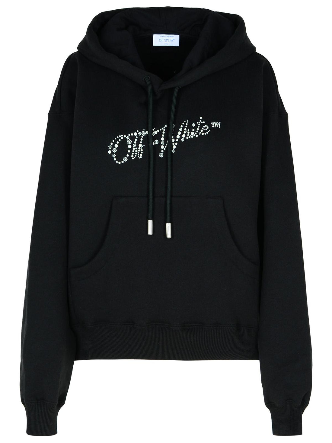 Off-White Black Cotton Sweatshirt Women by Luosophy