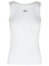 Off-White White Viscose Tank Top Women by Luosophy