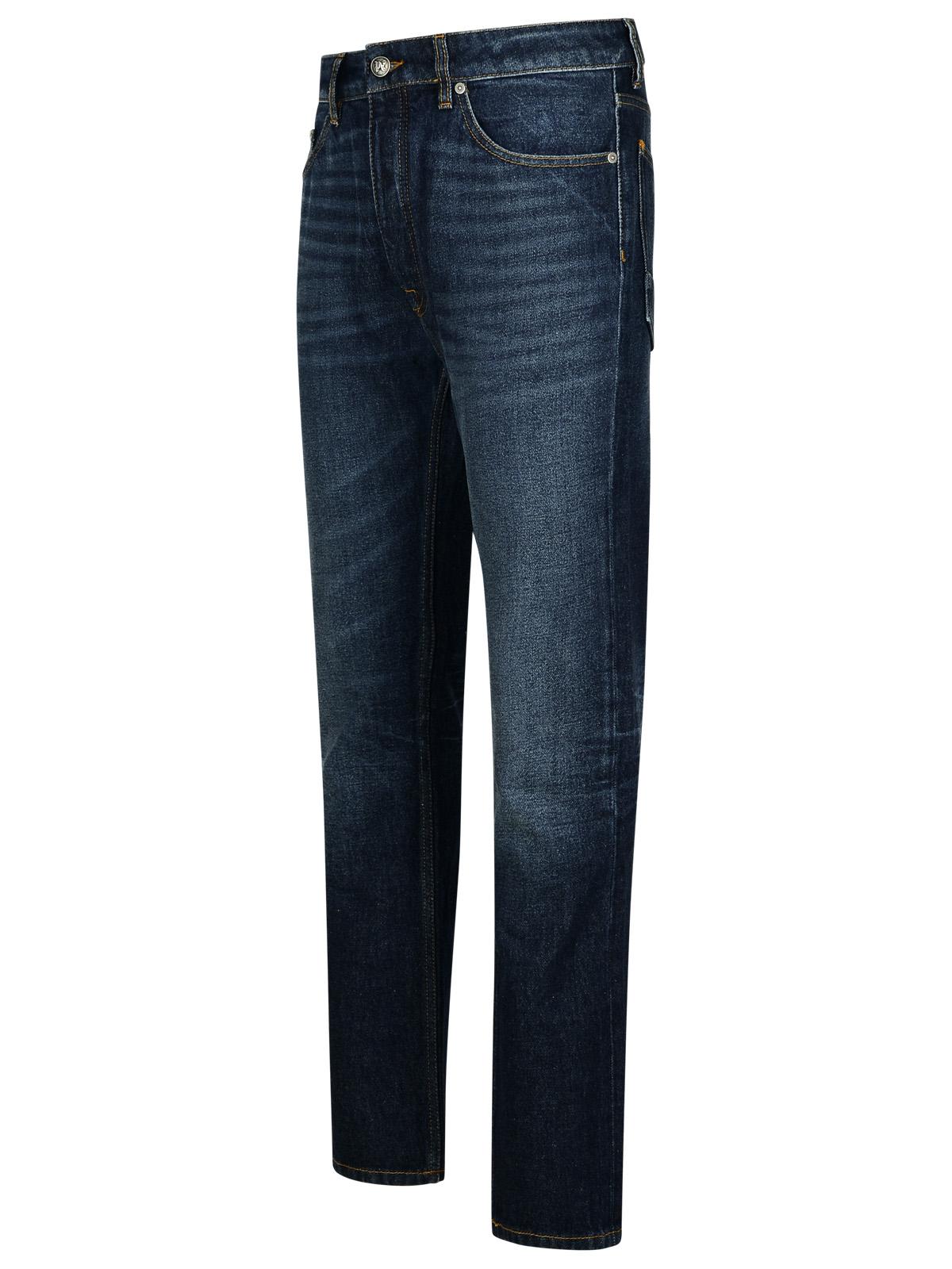Palm Angels Blue Denim Jeans Men by Luosophy