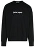 Palm Angels Black Cotton Sweatshirt Men by Luosophy
