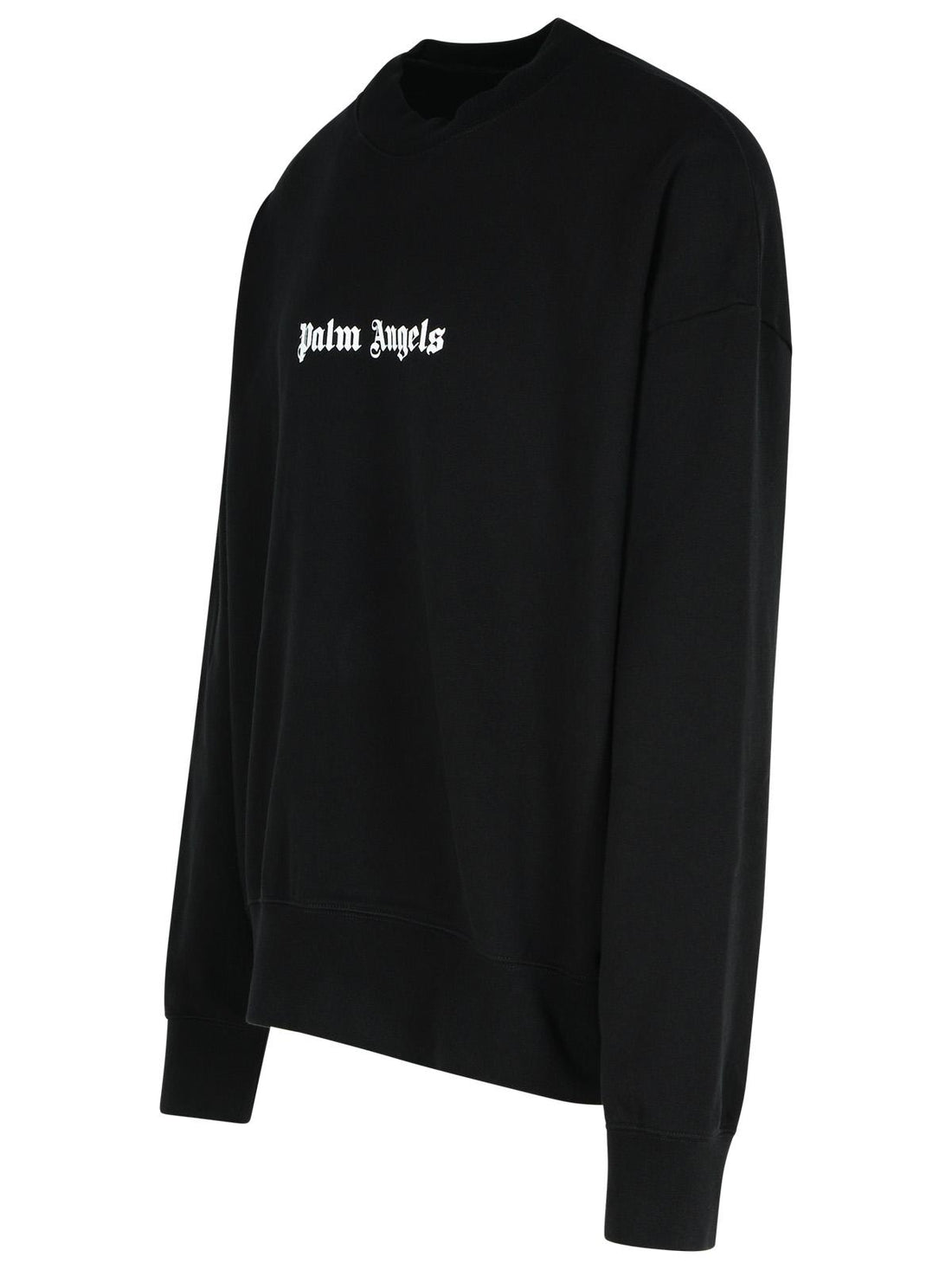 Palm Angels Black Cotton Sweatshirt Men by Luosophy