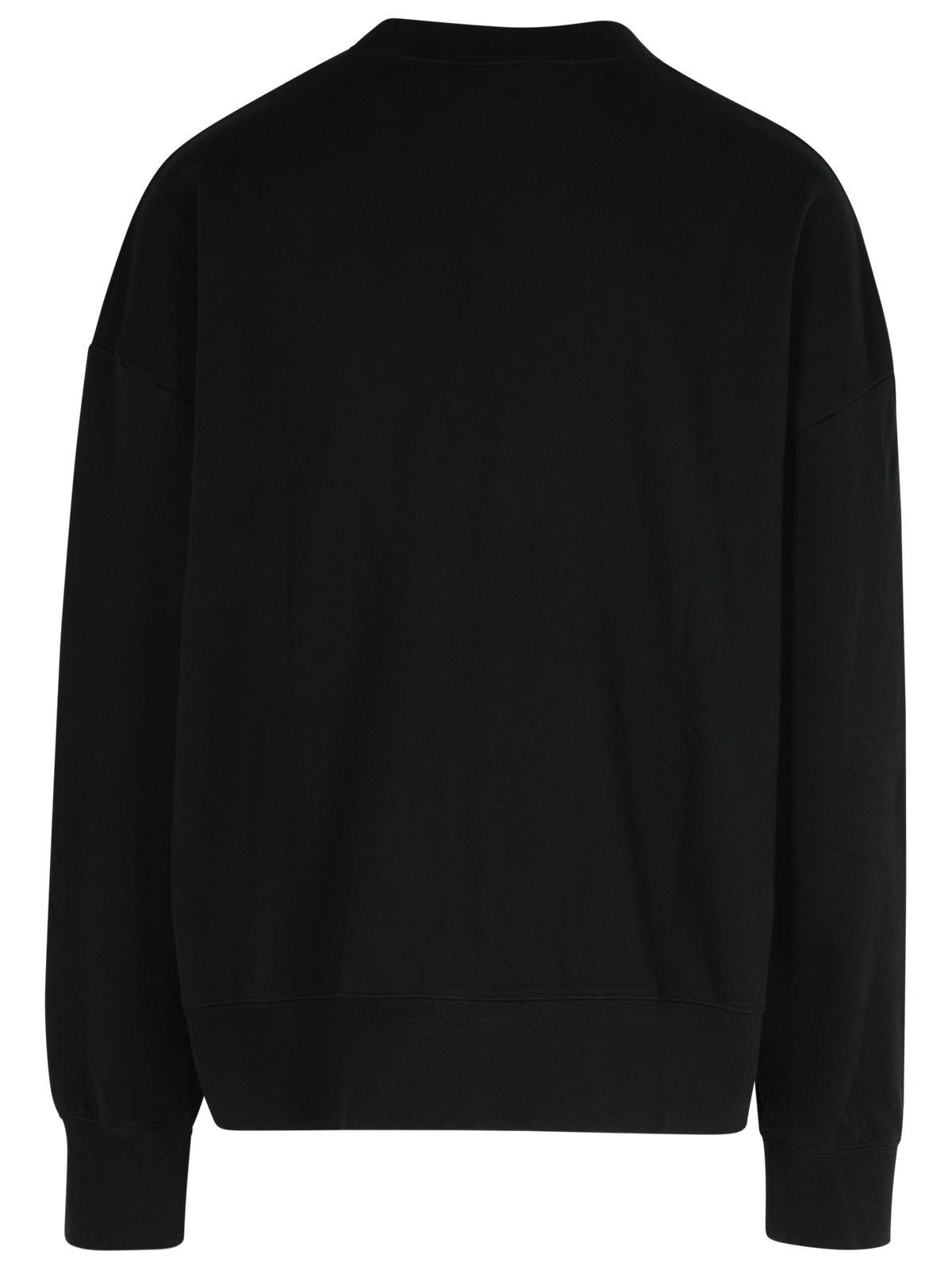 Palm Angels Black Cotton Sweatshirt Men by Luosophy