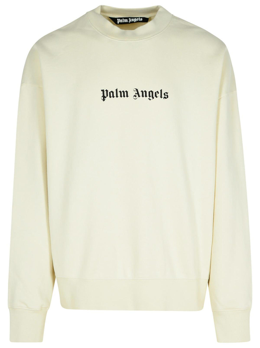 Palm Angels Cream Cotton Sweatshirt Men by Luosophy