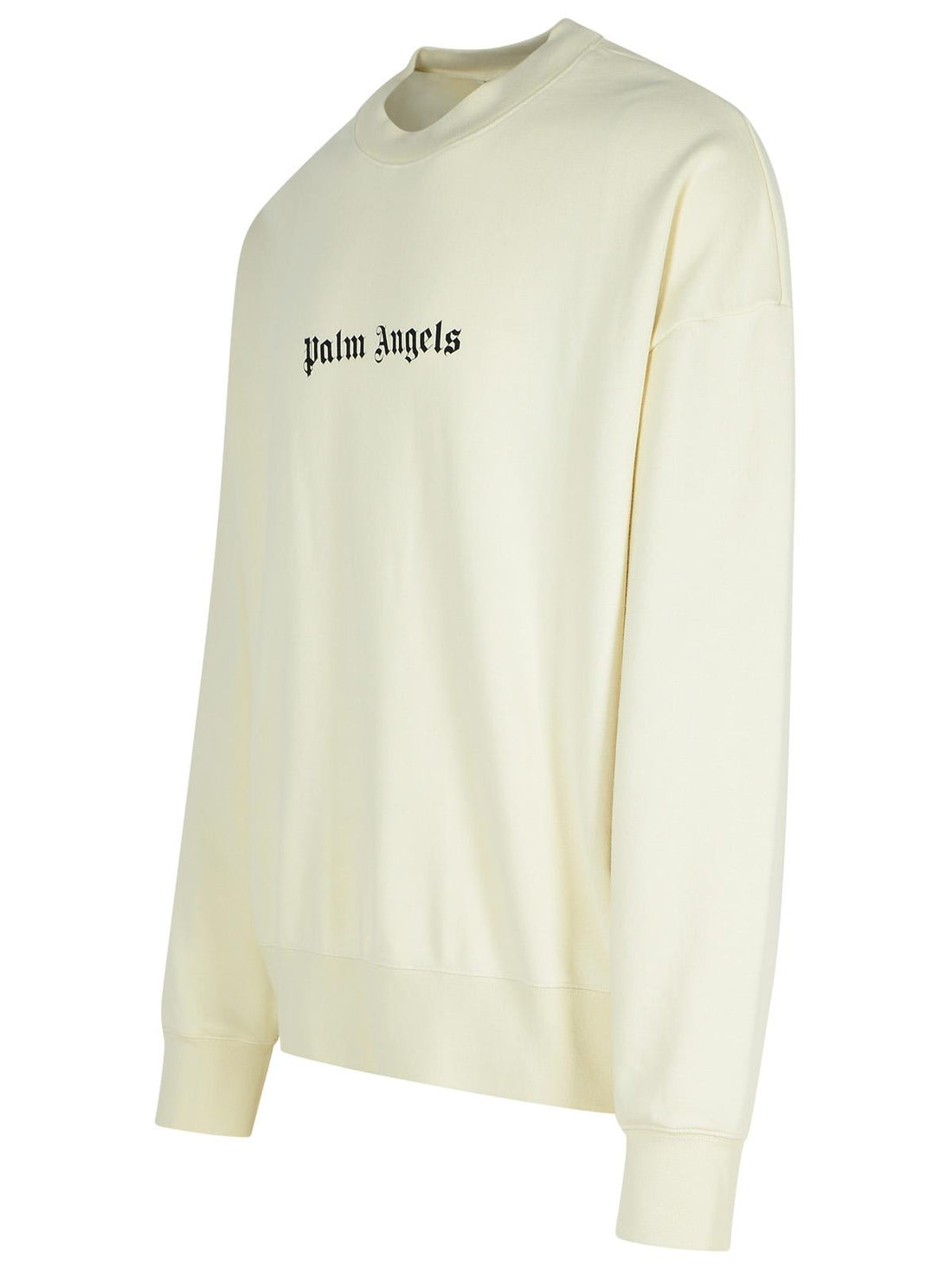 Palm Angels Cream Cotton Sweatshirt Men by Luosophy