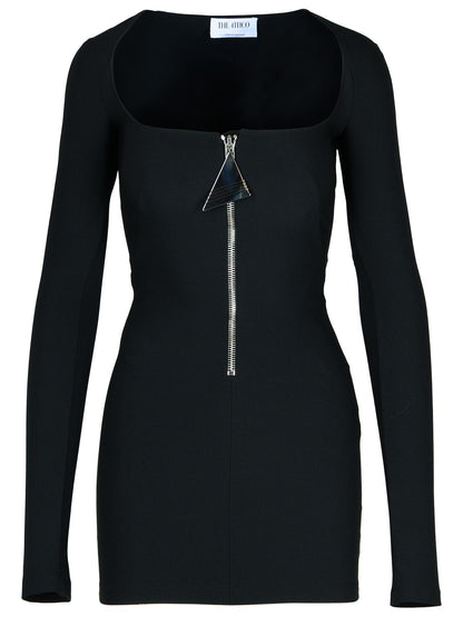 The Attico Black Polyester Blend Dress Women by Luosophy
