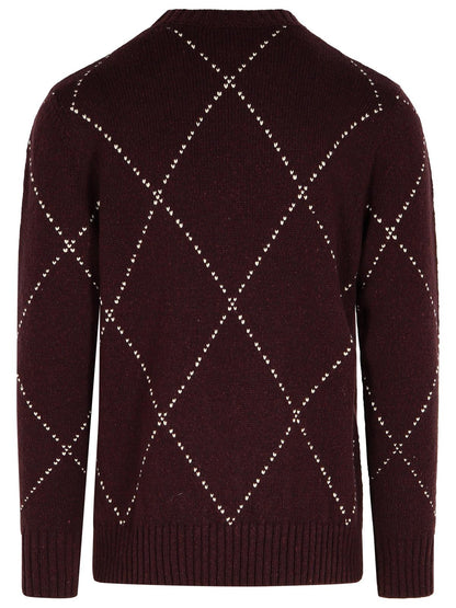 Eleventy Bardeaux Wool Sweater Men by Luosophy
