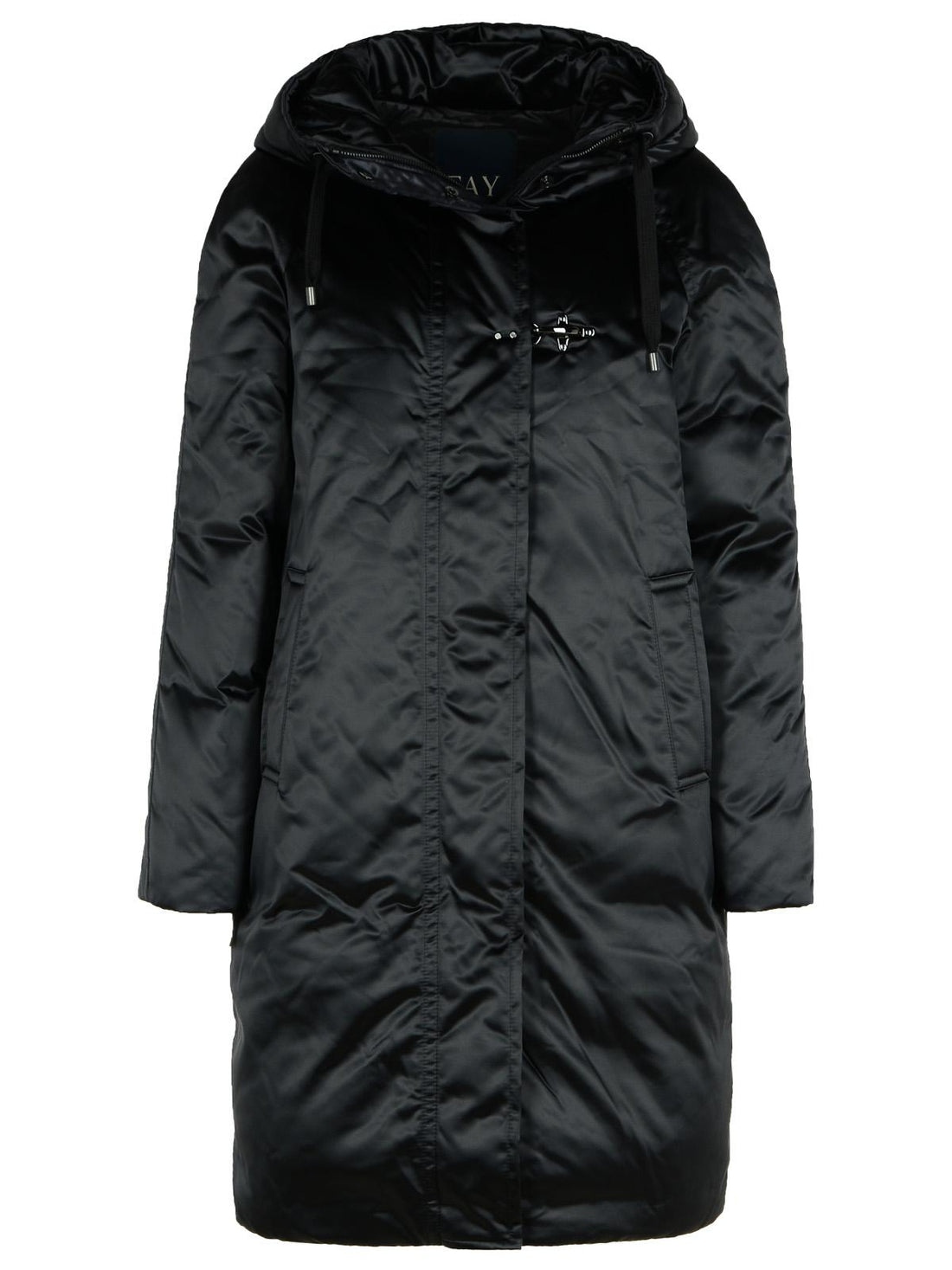 Fay Black Polyamide Parka Women by Luosophy