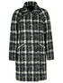 Fay Black Cotton Blend Coat Women  DestGlow