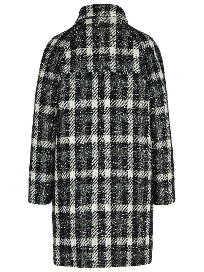 Fay Black Cotton Blend Coat Women  DestGlow