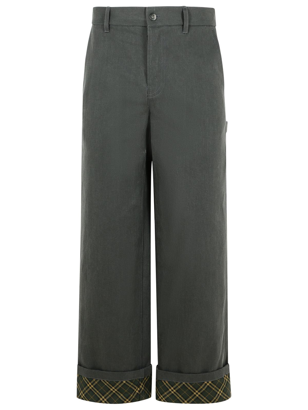 Burberry Black Cotton Jeans Men by Luosophy