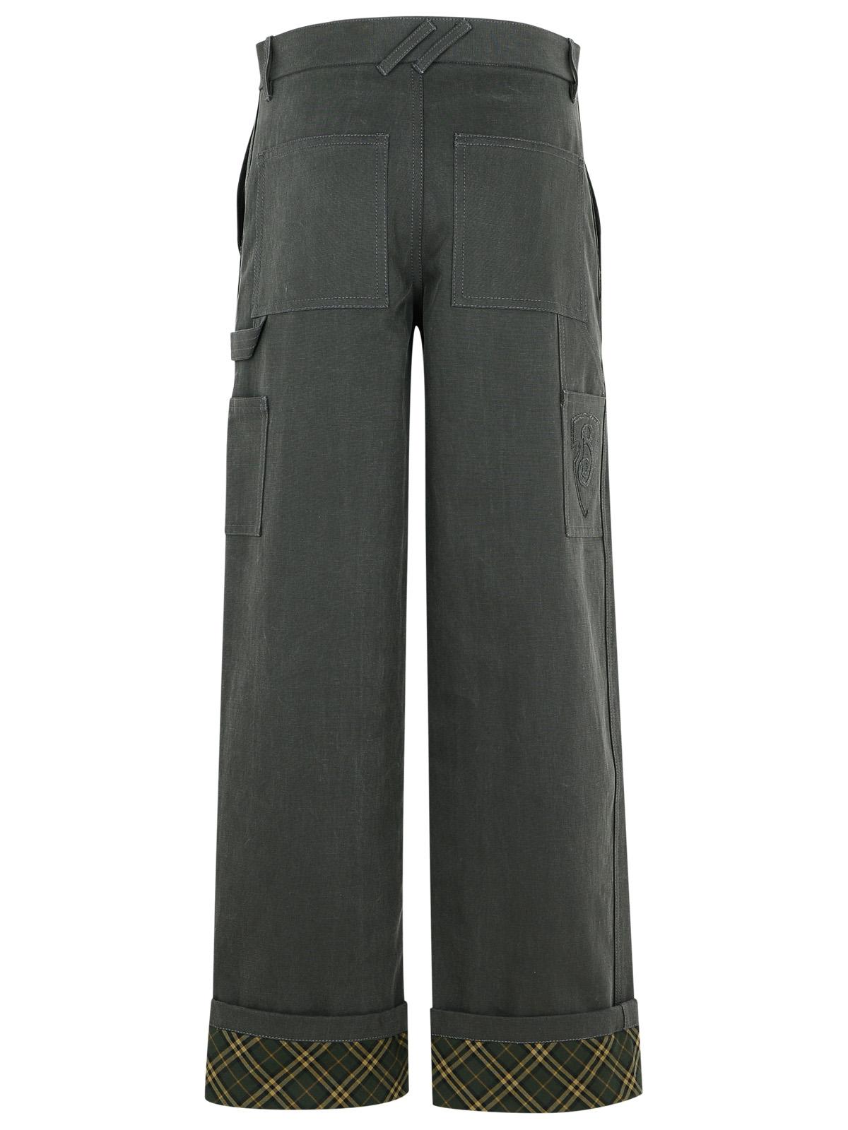 Burberry Black Cotton Jeans Men by Luosophy