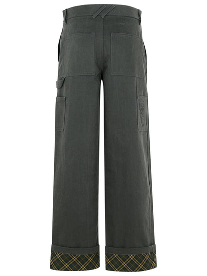 Burberry Black Cotton Jeans Men by Luosophy
