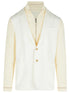 Eleventy White Cotton Blend Cardigan Men by Luosophy