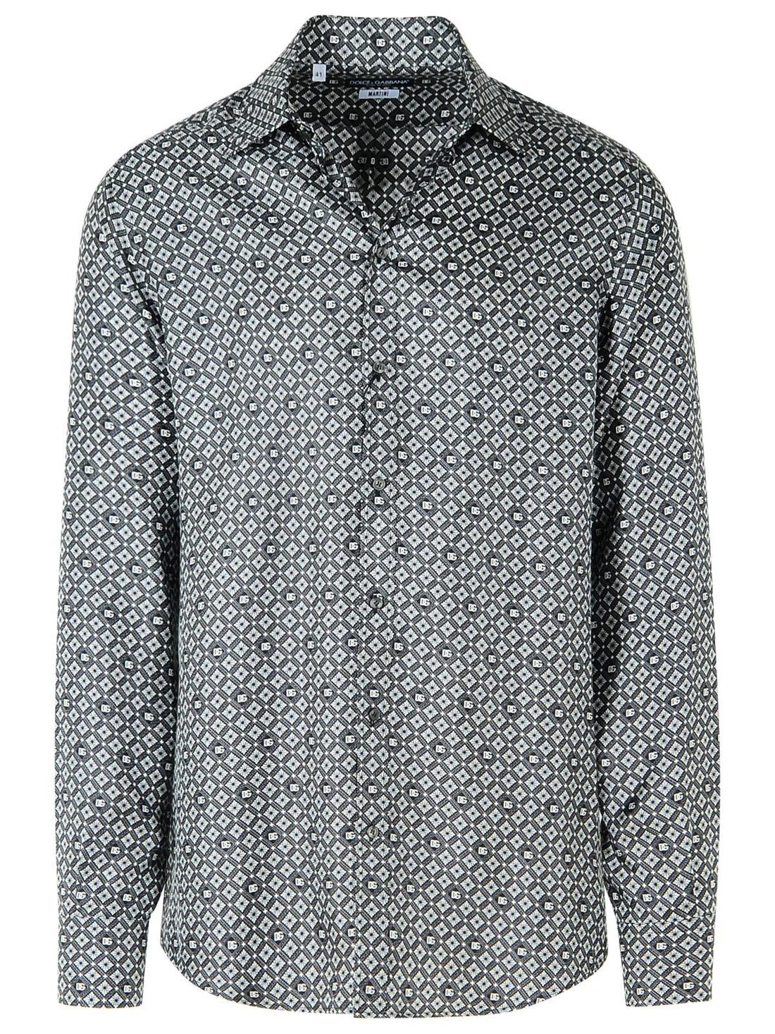 Dolce &amp; Gabbana Black Silk Shirt Men by Luosophy