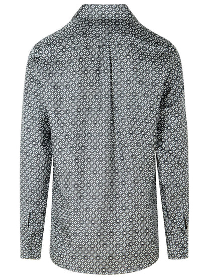 Dolce &amp; Gabbana Black Silk Shirt Men by Luosophy