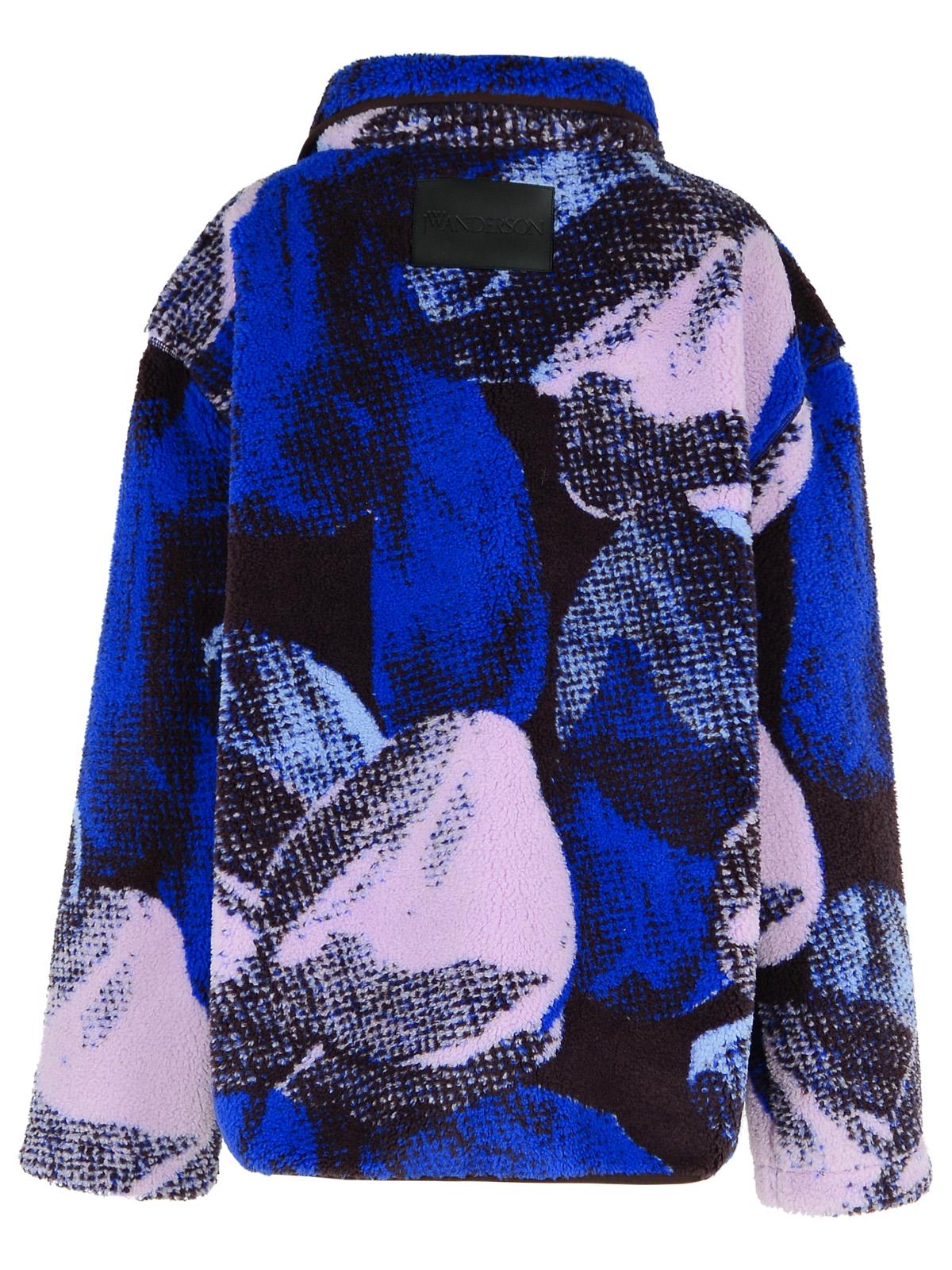 Jw Anderson Blue Polyester Blend Fleece Men by Luosophy