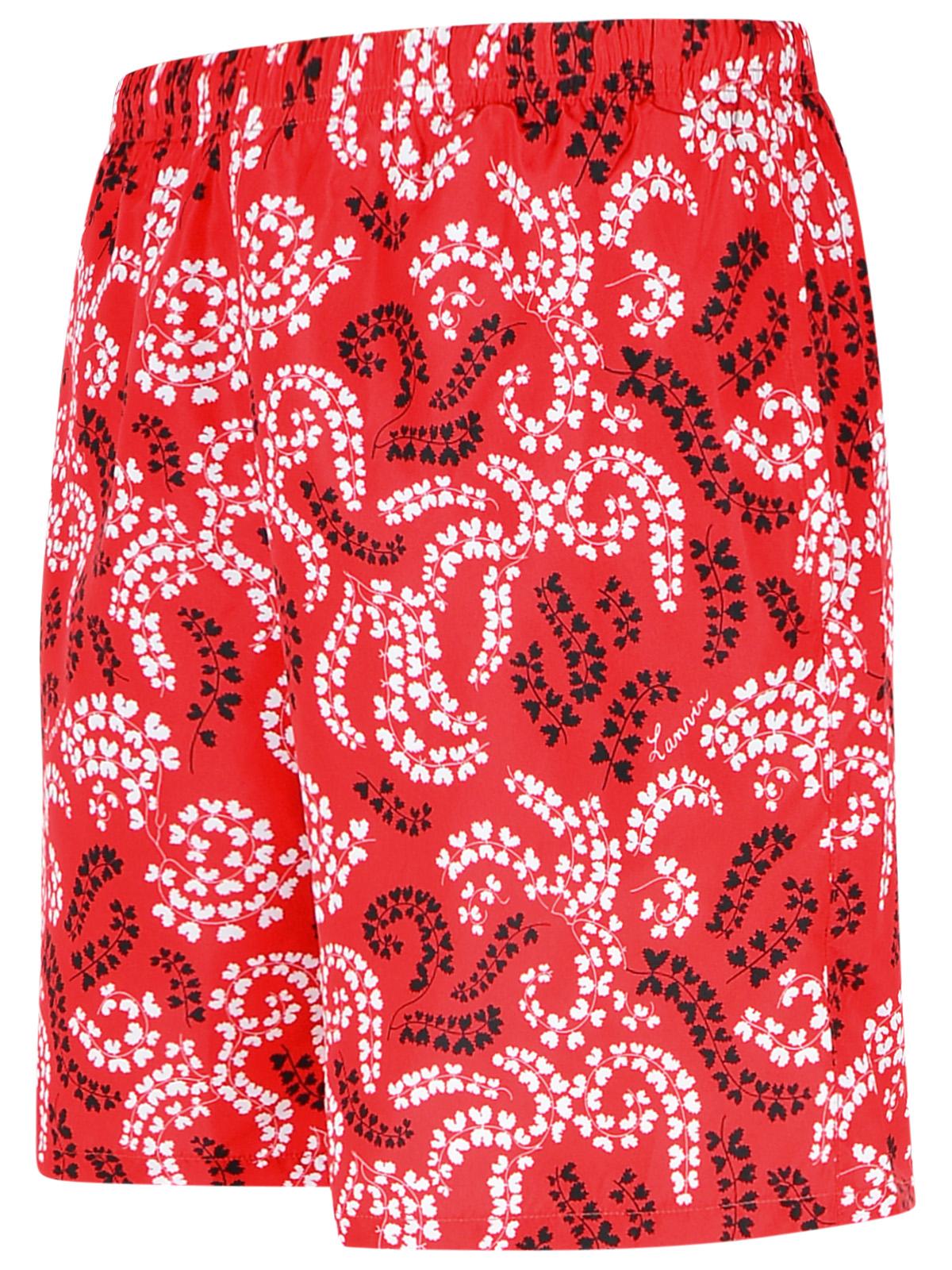 Lanvin Red Polyester Swimsuit Men by Luosophy