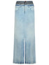 Maison Margiela Blue Denim Skirt Women by Luosophy