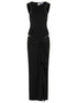 The Attico Dress In Black Acetate Blend Women by Luosophy
