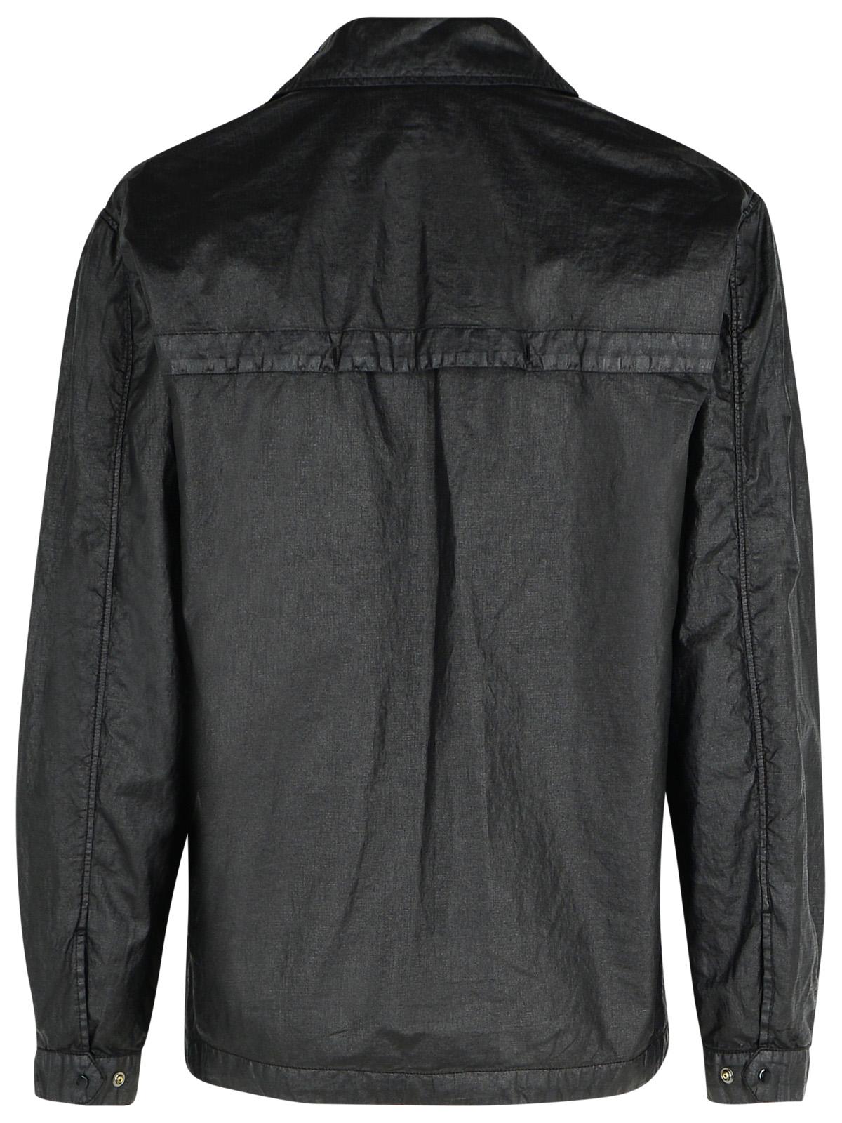 C.P. Company Black Linen Shirt Men by Luosophy