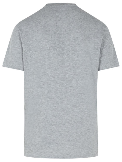 Dsquared2 Gray Cotton T-Shirt Men by Luosophy
