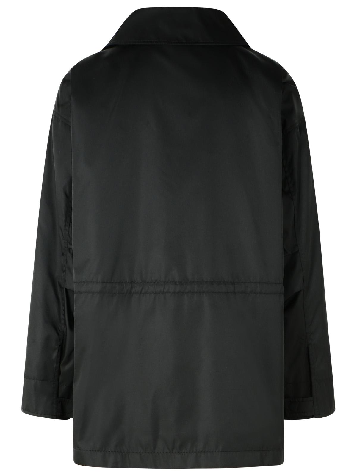 Jil Sander Black Polyamide Jacket Men by Luosophy