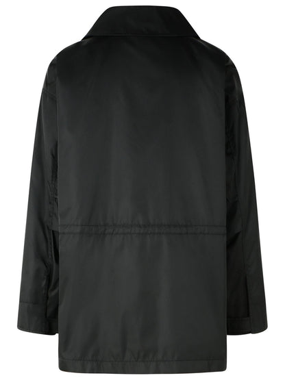 Jil Sander Black Polyamide Jacket Men by Luosophy