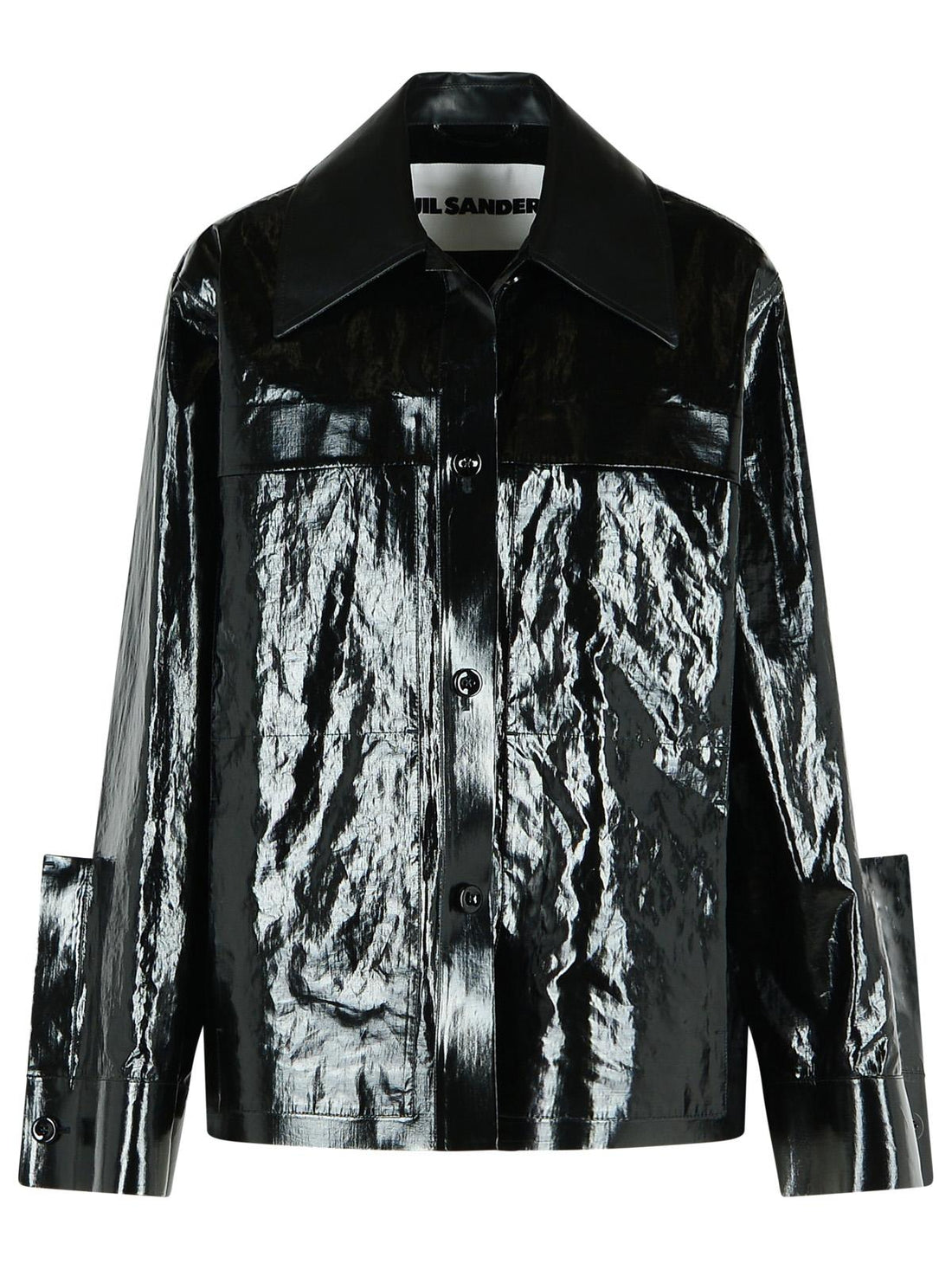 Jil Sander Black Linen Jacket Women by Luosophy