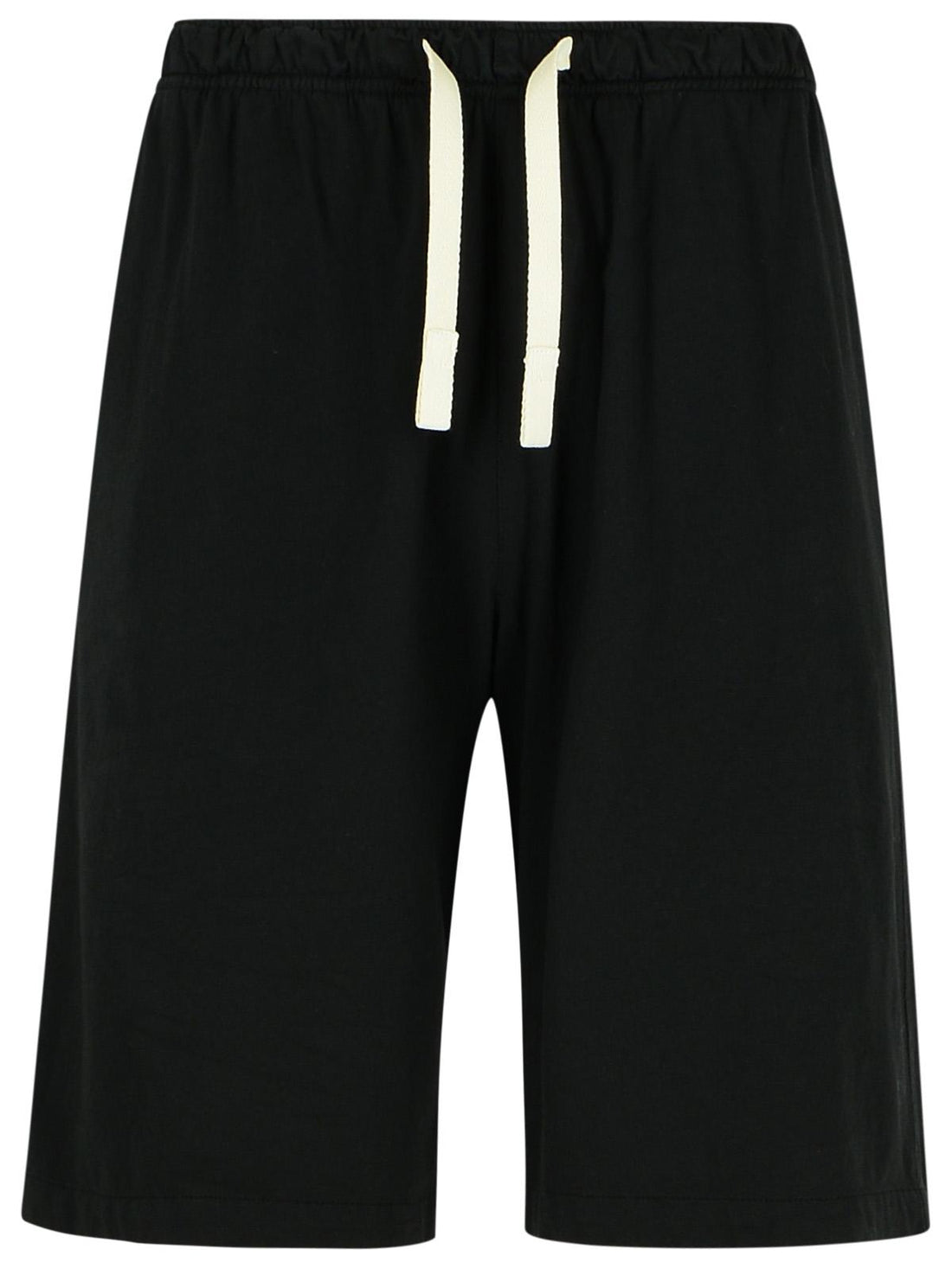 Palm Angels Black Cotton Bermuda Shorts Men by Luosophy