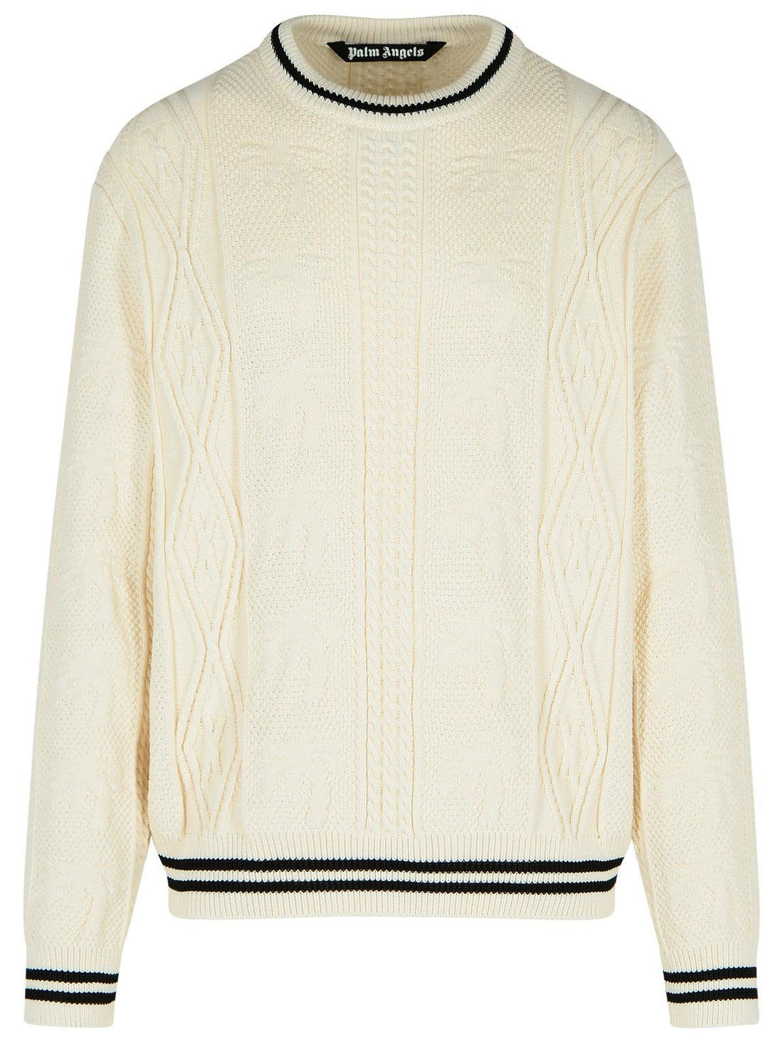 Palm Angels Cotton Blend Sweater Men by Luosophy