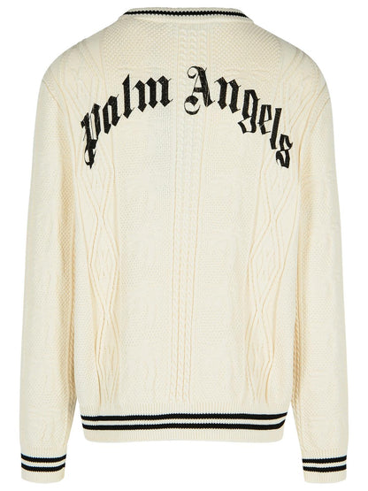 Palm Angels Cotton Blend Sweater Men by Luosophy