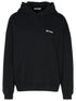 Palm Angels Black Cotton Sweatshirt Men by Luosophy