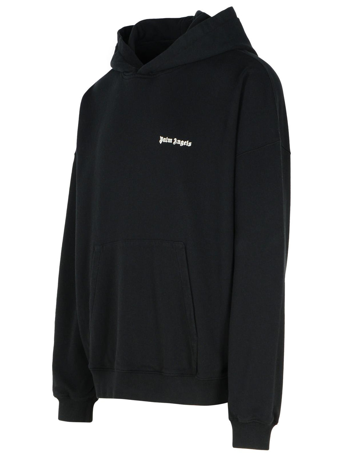 Palm Angels Black Cotton Sweatshirt Men by Luosophy