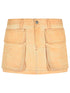 Diesel Beige Cotton Miniskirt Women by Luosophy
