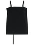 Sportmax Black Viscose Skirt Women by Luosophy