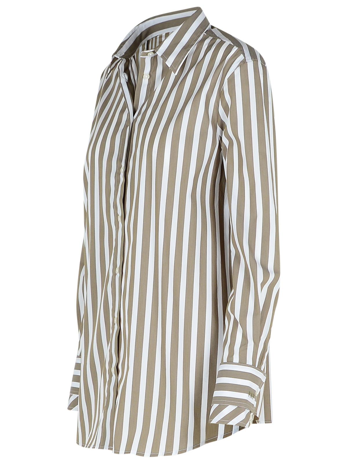 Fay Green Cotton Blend Shirt Women by Luosophy