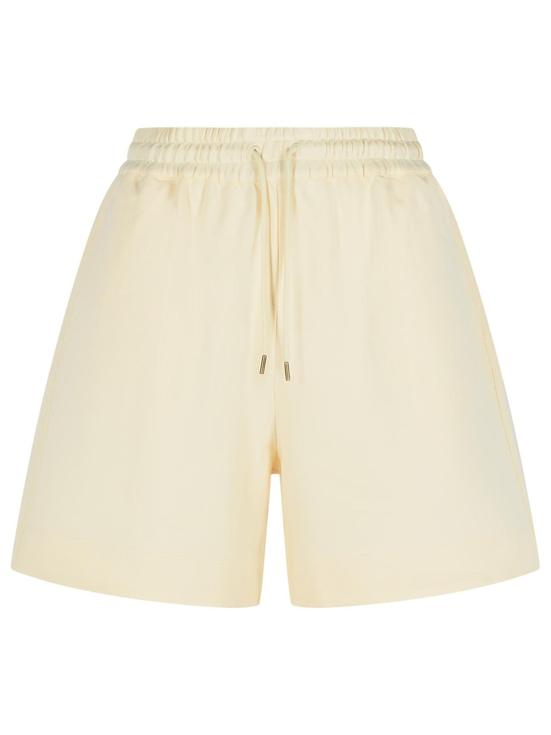 Moncler Cream Cotton Shorts Women by Luosophy