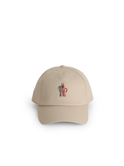 Moncler Grenoble Cream Cotton Cap Men by Luosophy