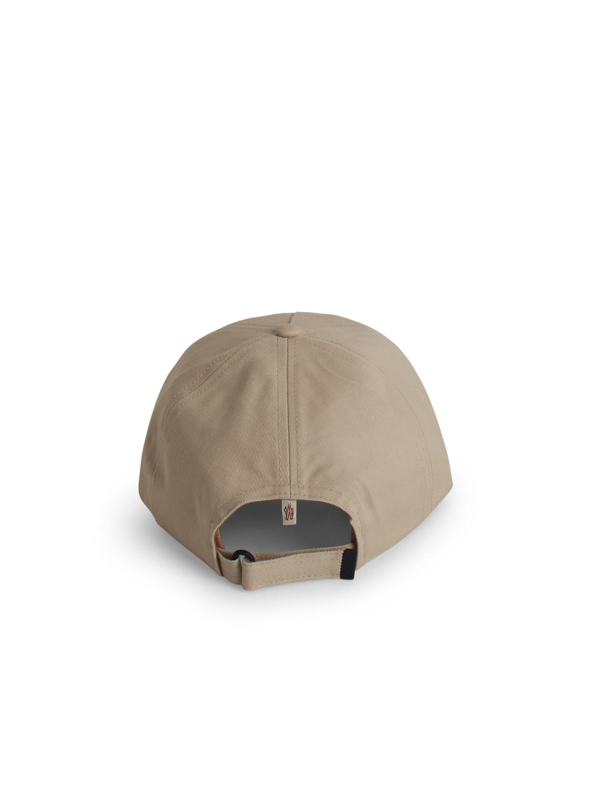 Moncler Grenoble Cream Cotton Cap Men by Luosophy