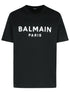 Balmain Black Cotton T-Shirt Men by Luosophy