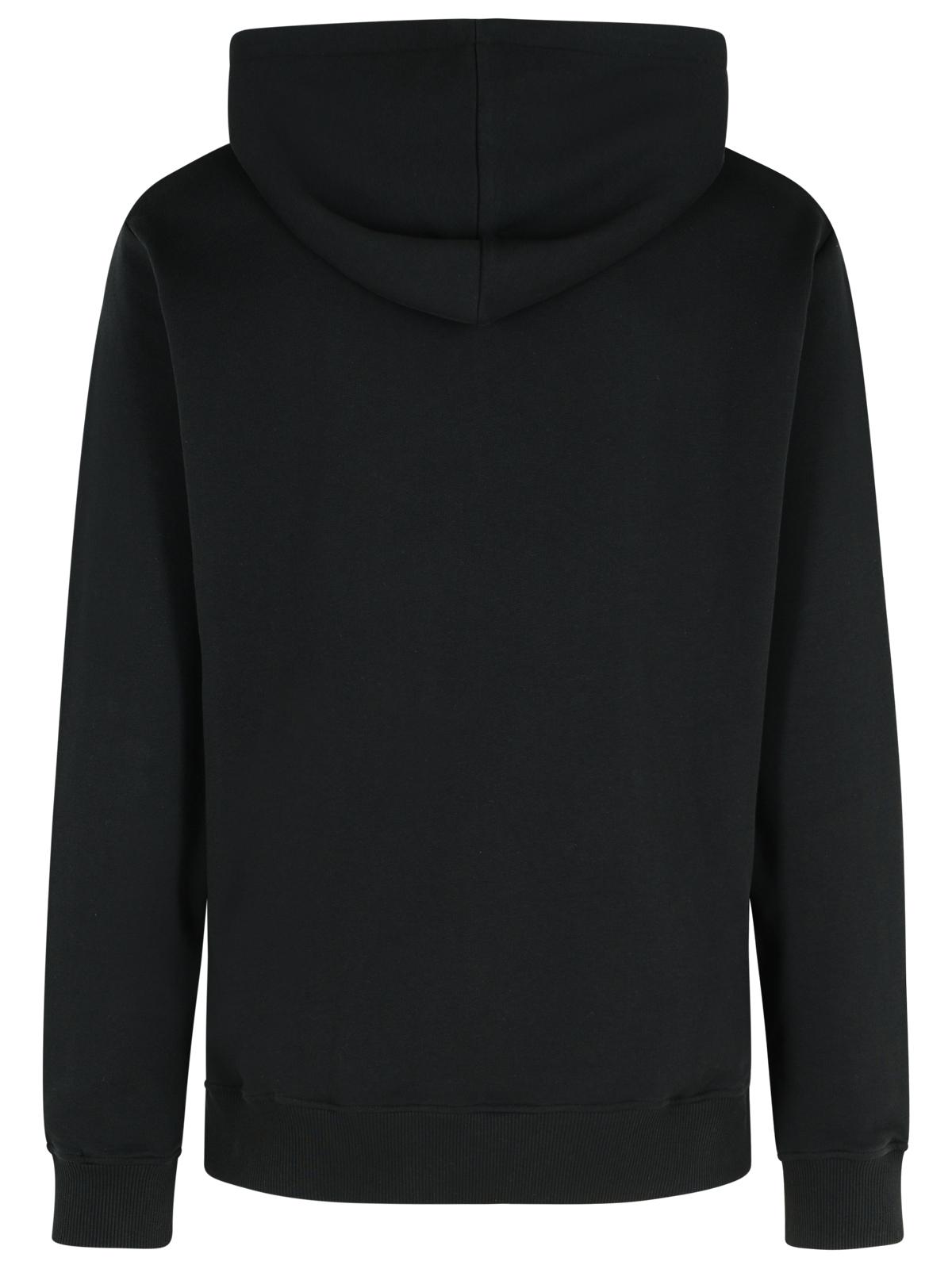 Balmain Black Cotton Sweatshirt Men by Luosophy