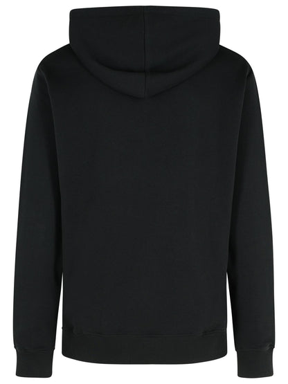 Balmain Black Cotton Sweatshirt Men by Luosophy
