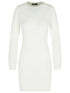 Balmain White Viscose Blend Dress Women by Luosophy