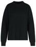 Jil Sander Black Wool Crew Neck Sweater Women by Luosophy