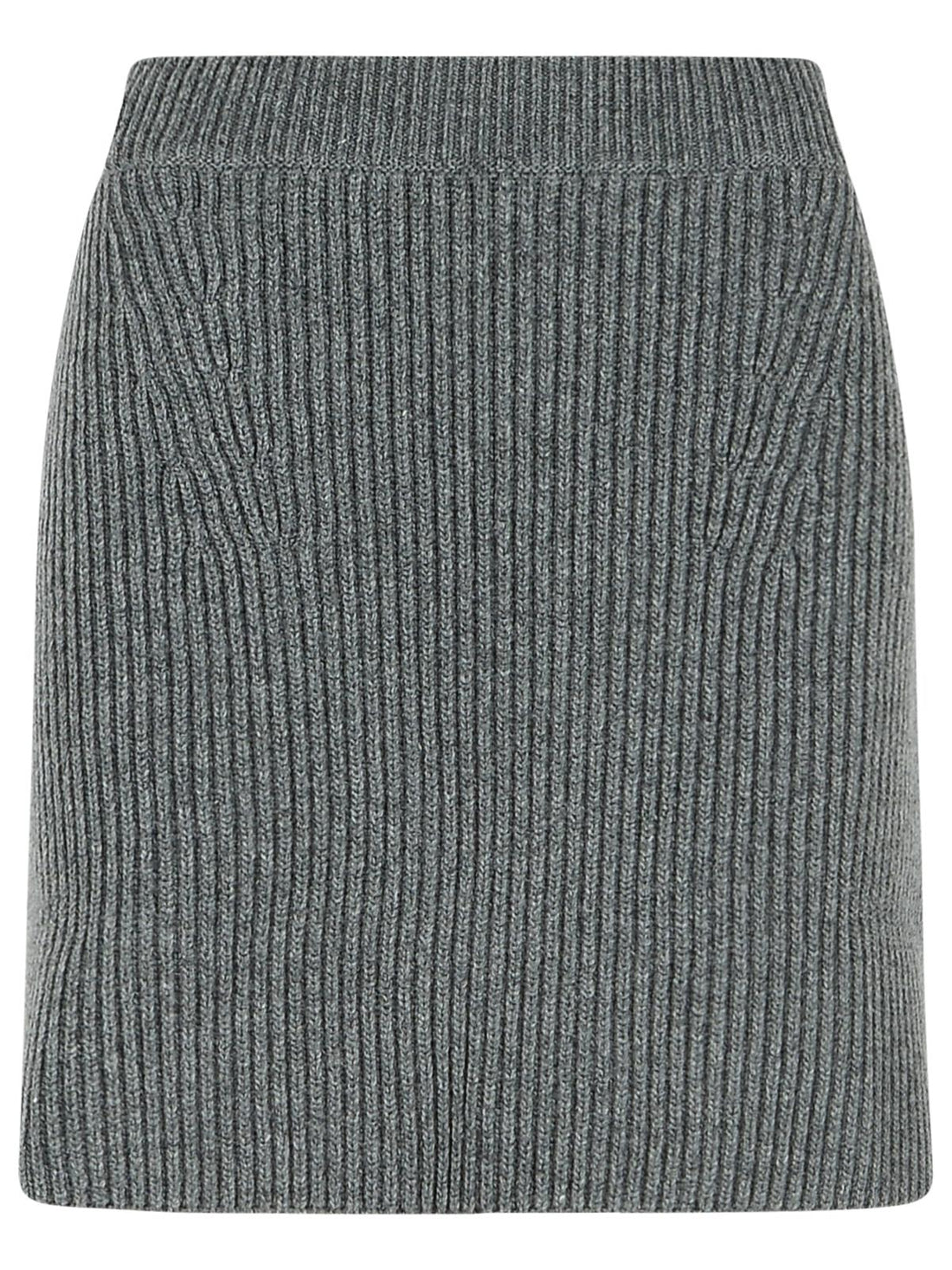 Jil Sander Grey Wool Miniskirt Women by Luosophy