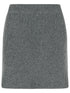 Jil Sander Grey Wool Miniskirt Women by Luosophy